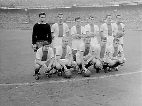 Foto Ajax - Feijenoord 5 - 1 (26-5-1960)